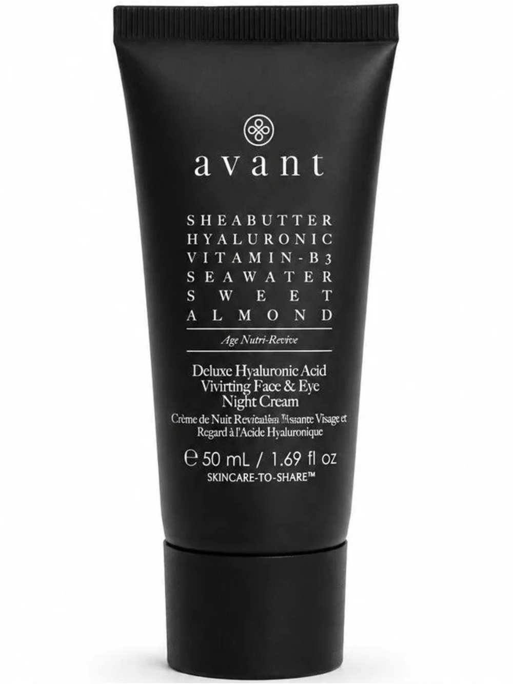 Avant Skincare Deluxe Hyaluronic Acid Vivifying Face & Eye Night Cream
